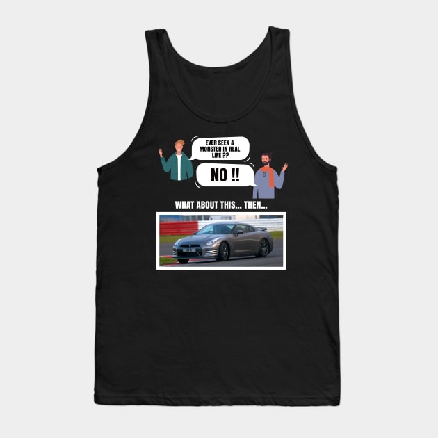 R35 GTR Tank Top by MOTOSHIFT